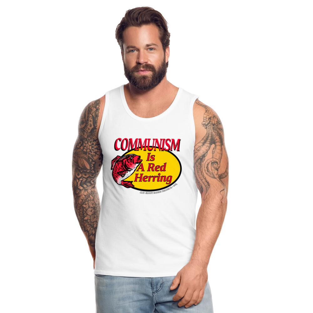 CLUE BMT Unisex Tank - white