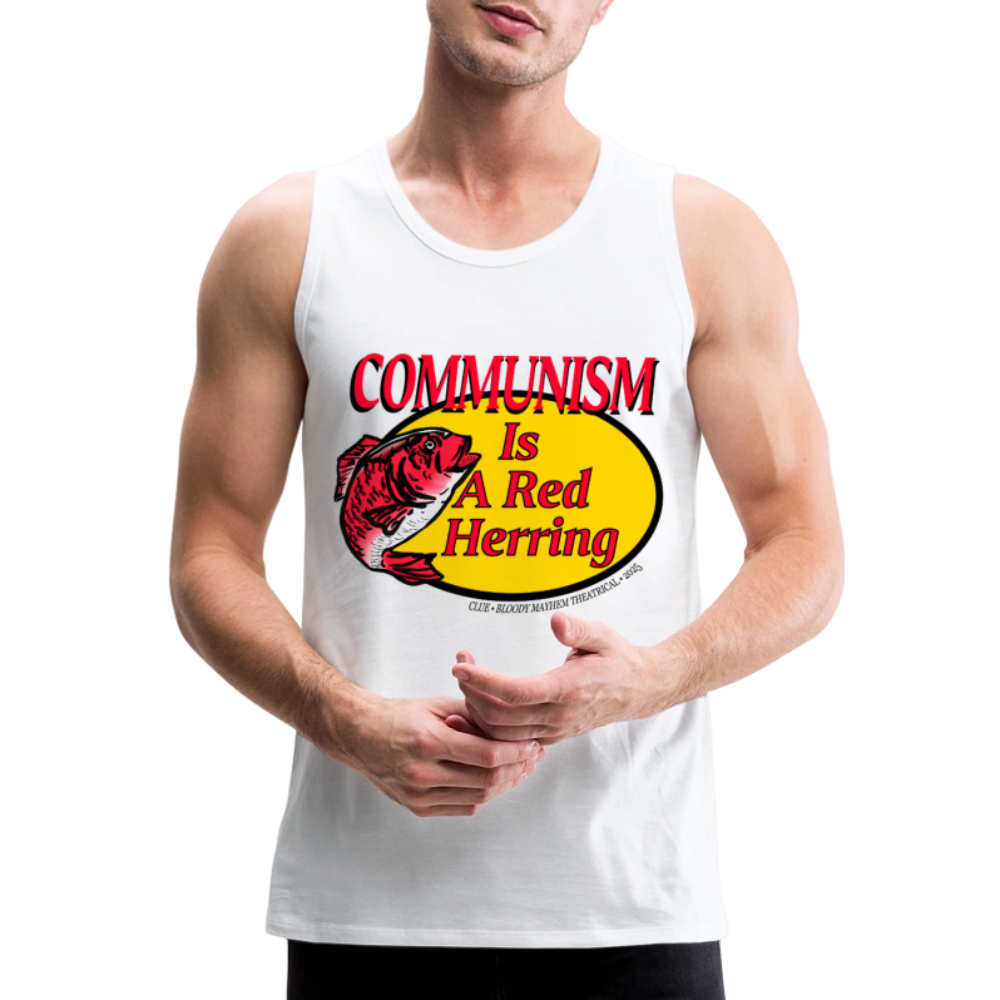 CLUE BMT Unisex Tank - white