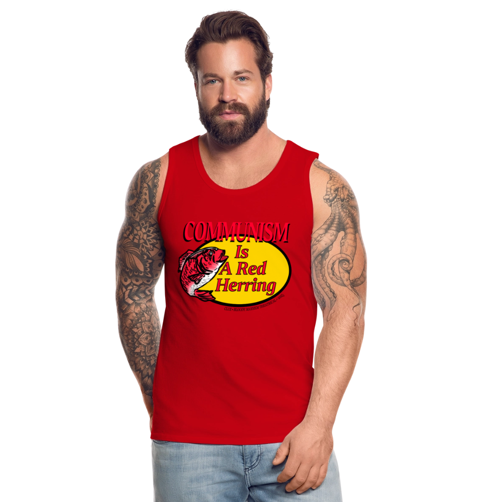 CLUE BMT Unisex Tank - red