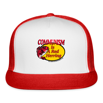 CLUE BMT Trucker HAT - white/red
