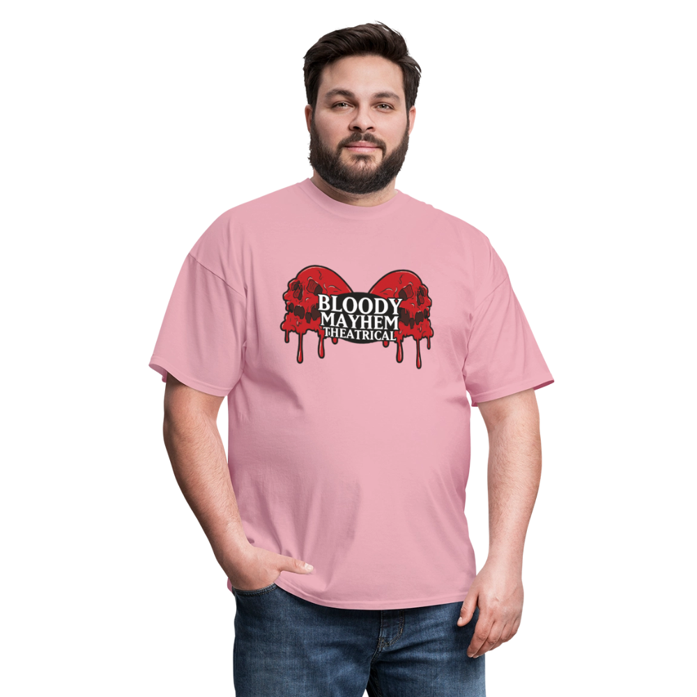 Bloody Mayhem Theatrical Logo Unisex T-Shirt - pink