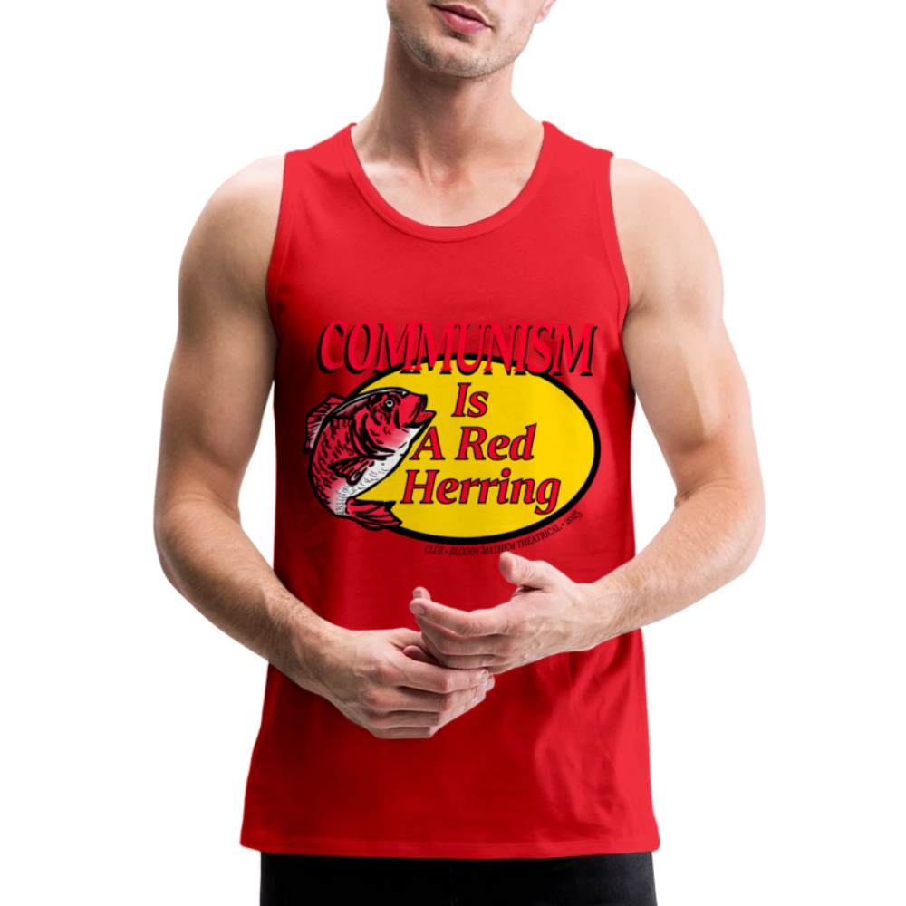 CLUE BMT Unisex Tank - red