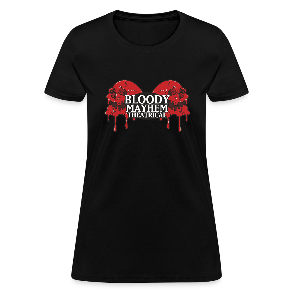 Bloody Mayhem Theatrical Logo Femme T-Shirt - black