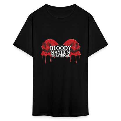 Bloody Mayhem Theatrical Logo Unisex T-Shirt - black