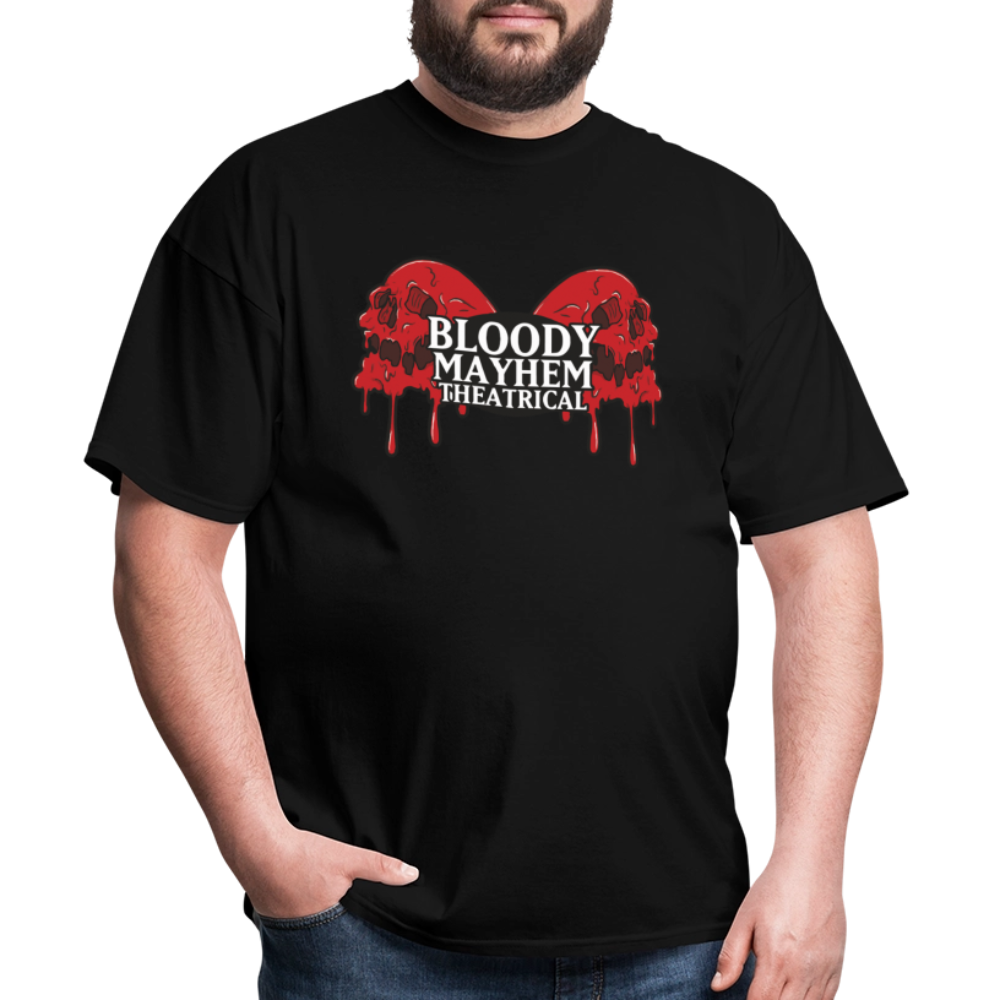 Bloody Mayhem Theatrical Logo Unisex T-Shirt - black