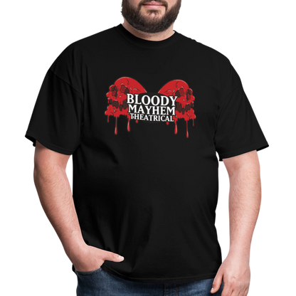 Bloody Mayhem Theatrical Logo Unisex T-Shirt - black