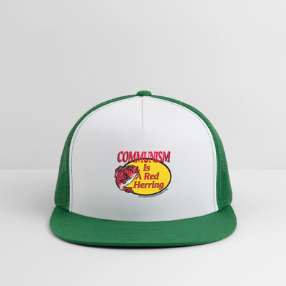 CLUE BMT Trucker HAT - white/kelly green