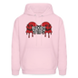 Bloody Mayhem Theatrical Logo Hoodie - pale pink
