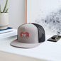 Bloody Mayhem Theatrical Logo Trucker Hat - gray/black
