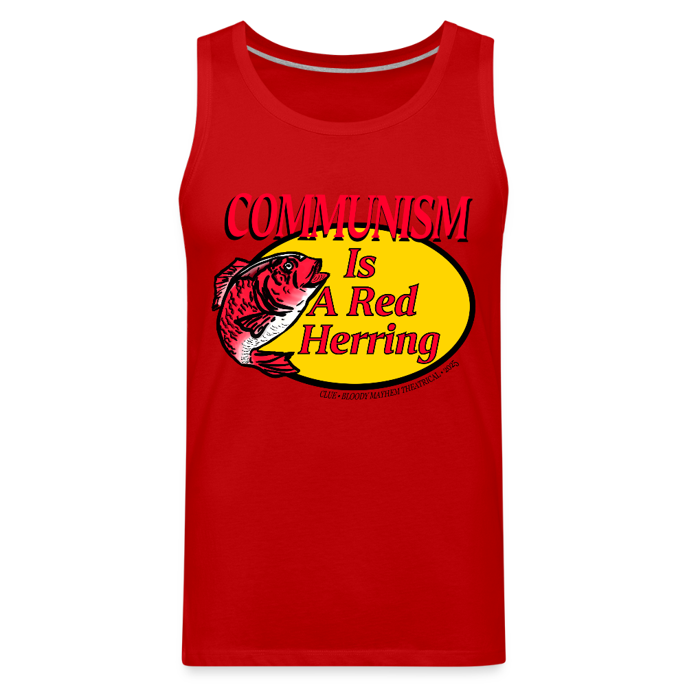 CLUE BMT Unisex Tank - red