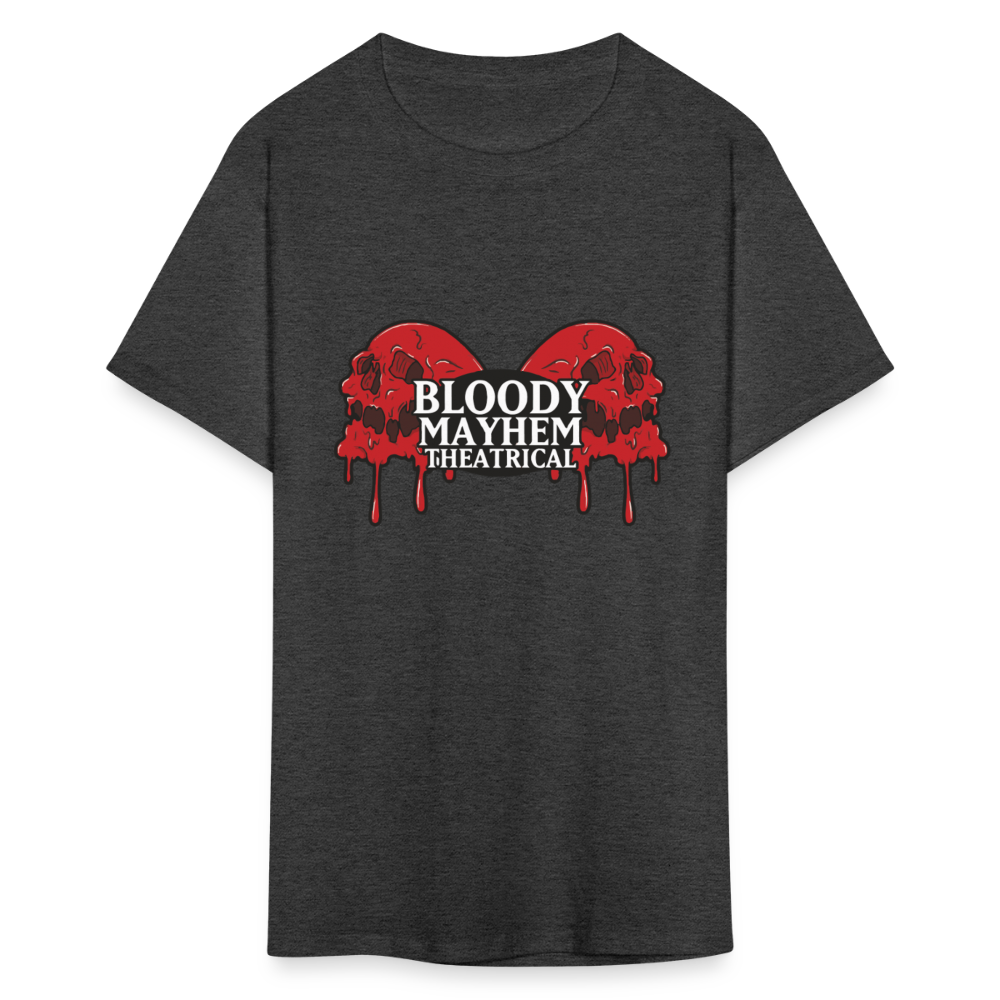 Bloody Mayhem Theatrical Logo Unisex T-Shirt - heather black