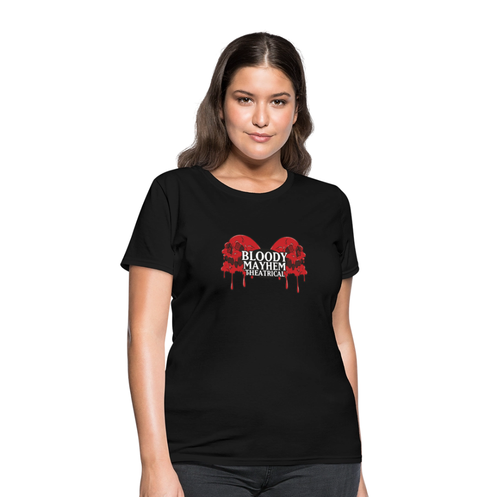 Bloody Mayhem Theatrical Logo Femme T-Shirt - black