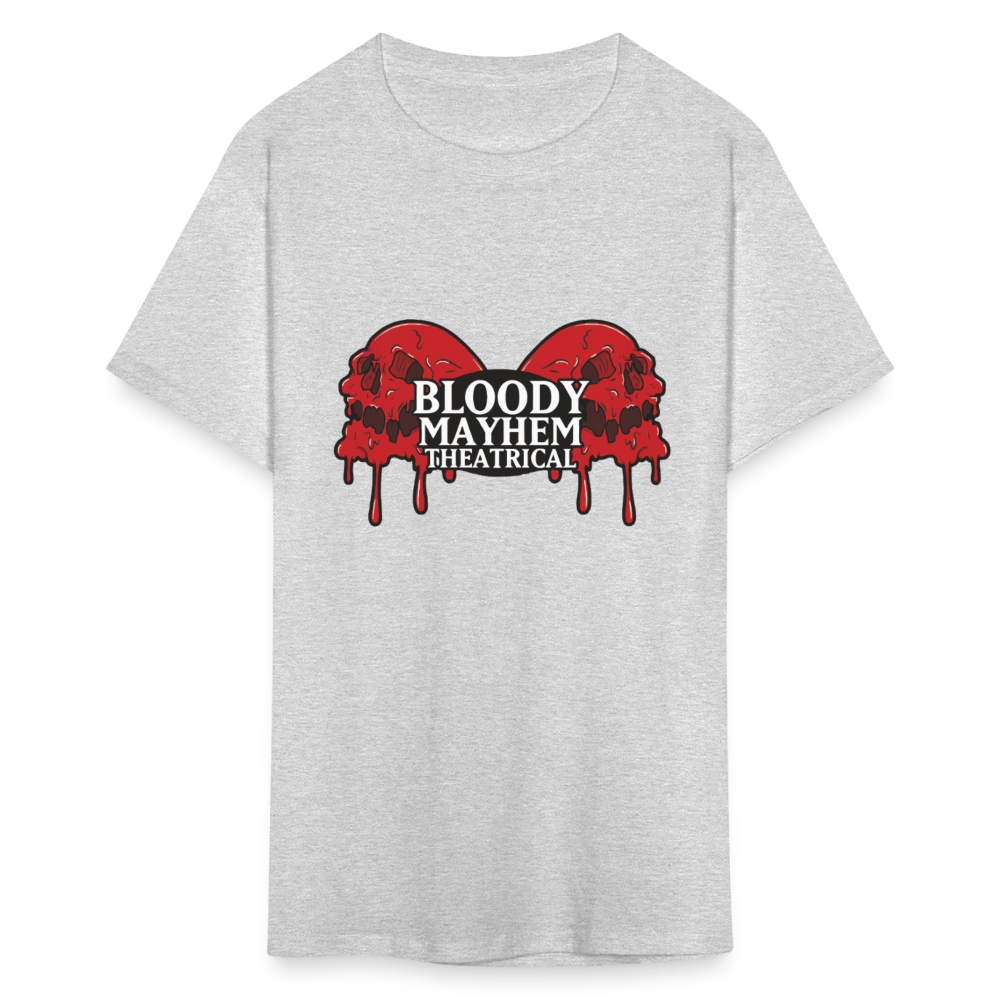 Bloody Mayhem Theatrical Logo Unisex T-Shirt - heather gray