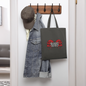 Bloody Mayhem Theatrical Logo Tote Bag - charcoal
