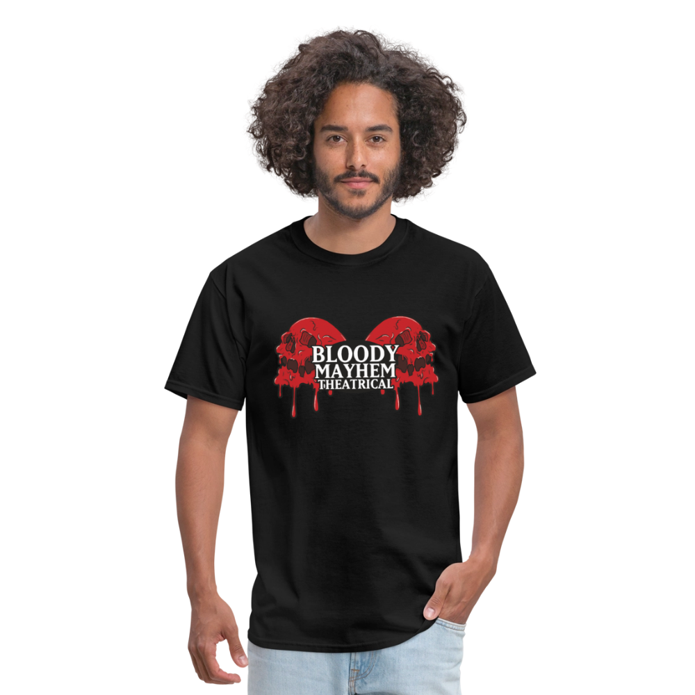 Bloody Mayhem Theatrical Logo Unisex T-Shirt - black