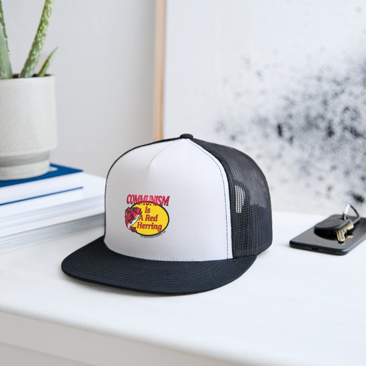 CLUE BMT Trucker HAT - white/black
