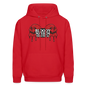 Bloody Mayhem Theatrical Logo Hoodie - red