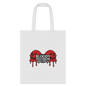 Bloody Mayhem Theatrical Logo Tote Bag - white