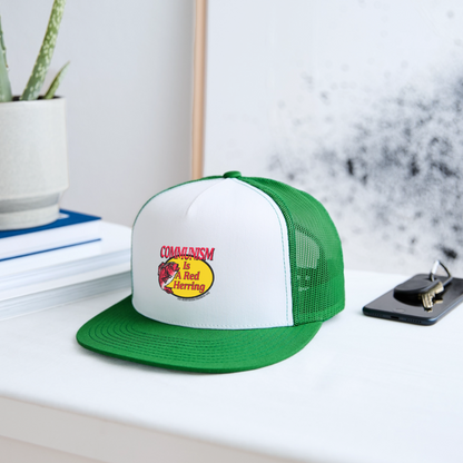 CLUE BMT Trucker HAT - white/kelly green
