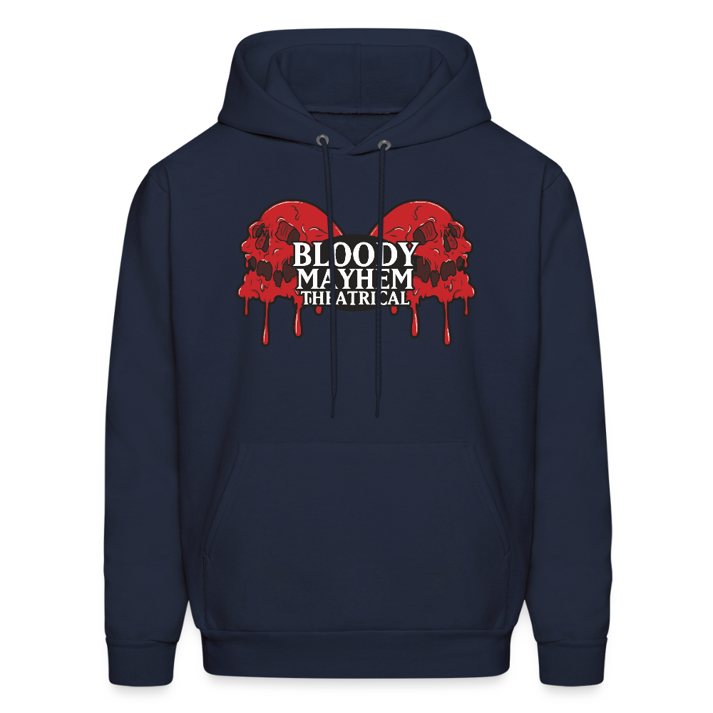 Bloody Mayhem Theatrical Logo Hoodie - navy