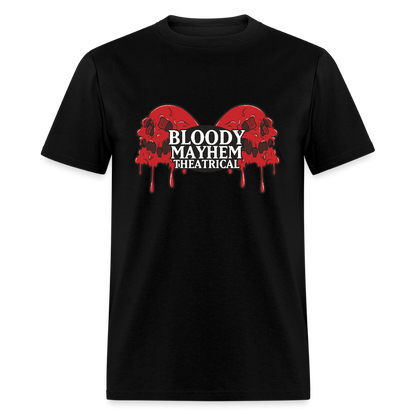 Bloody Mayhem Theatrical Logo Unisex T-Shirt - black
