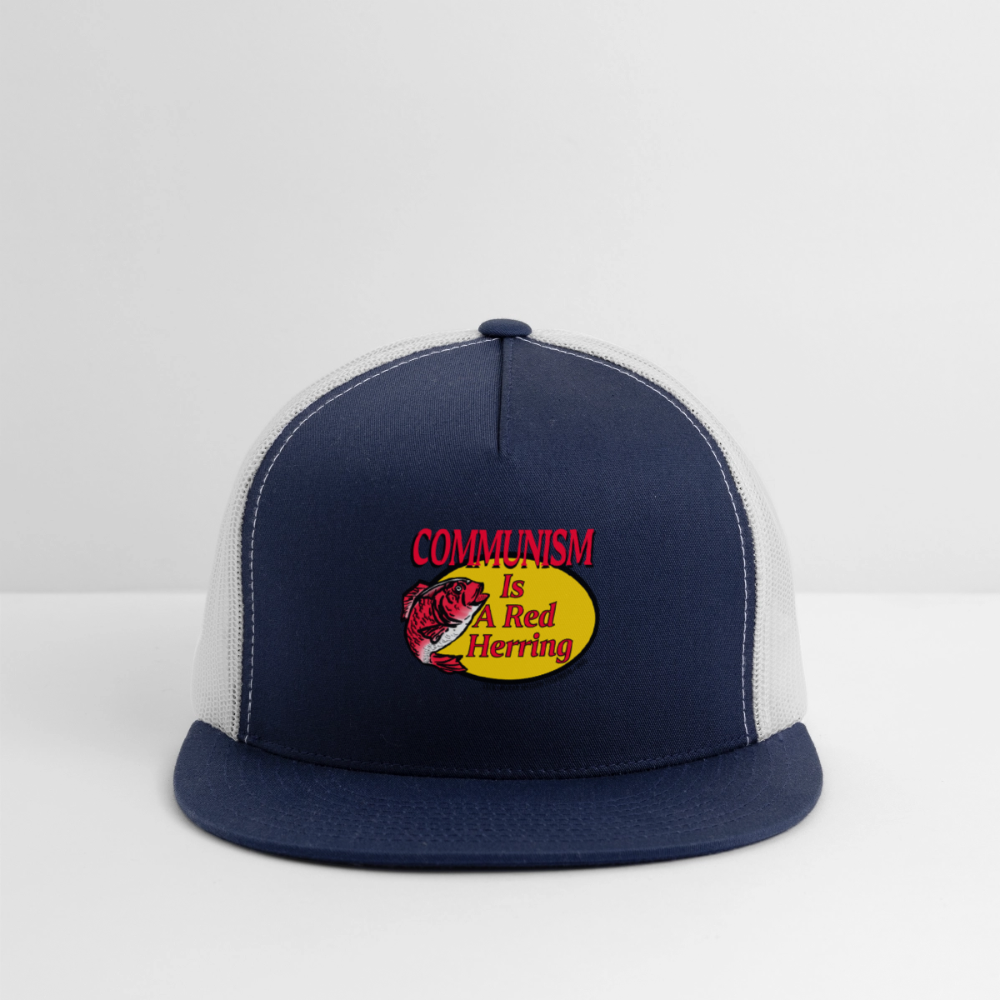 CLUE BMT Trucker HAT - navy/white