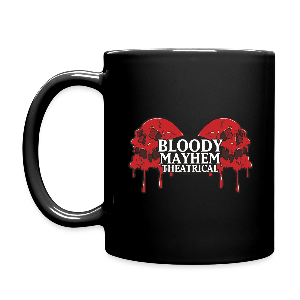 Bloody Mayhem Theatrical Logo MUG - black