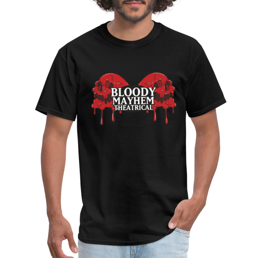 Bloody Mayhem Theatrical Logo Unisex T-Shirt - black