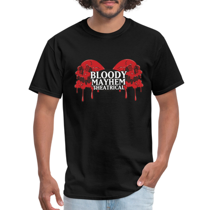 Bloody Mayhem Theatrical Logo Unisex T-Shirt - black