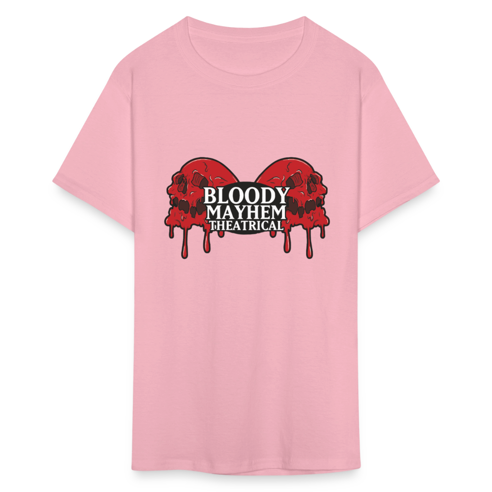 Bloody Mayhem Theatrical Logo Unisex T-Shirt - pink