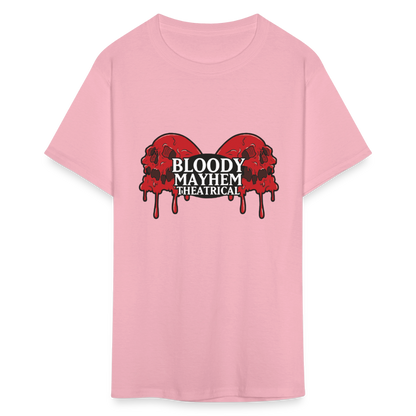 Bloody Mayhem Theatrical Logo Unisex T-Shirt - pink