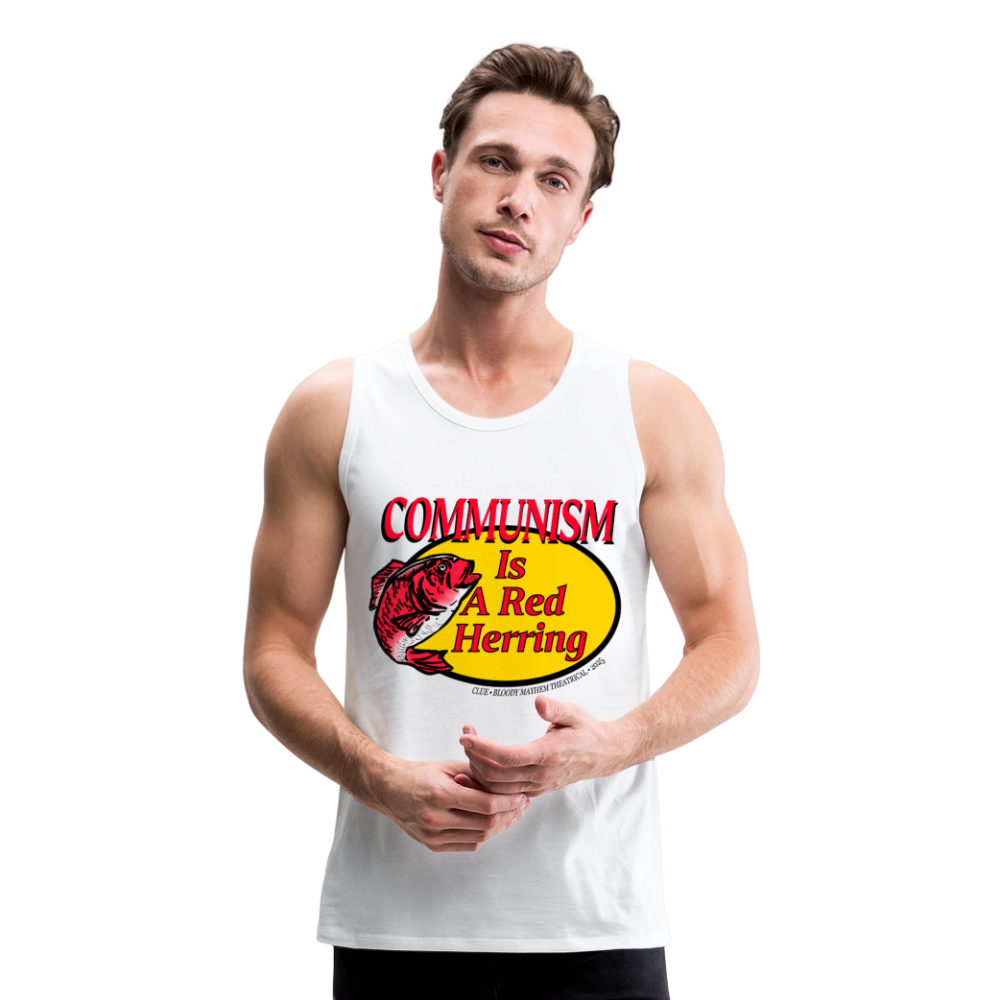 CLUE BMT Unisex Tank - white