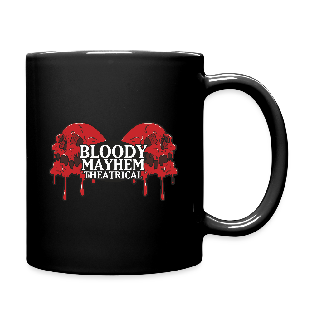 Bloody Mayhem Theatrical Logo MUG - black