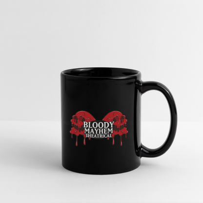 Bloody Mayhem Theatrical Logo MUG - black