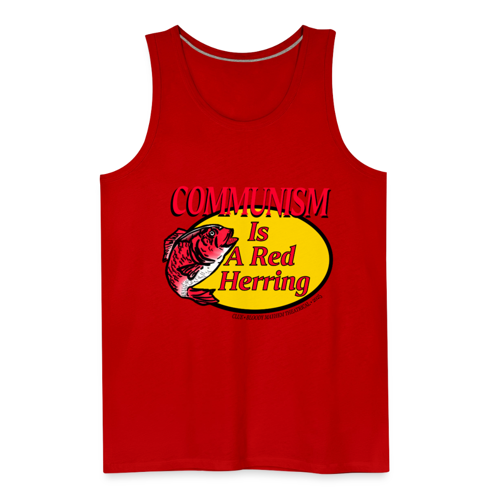 CLUE BMT Unisex Tank - red