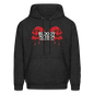 Bloody Mayhem Theatrical Logo Hoodie - charcoal grey