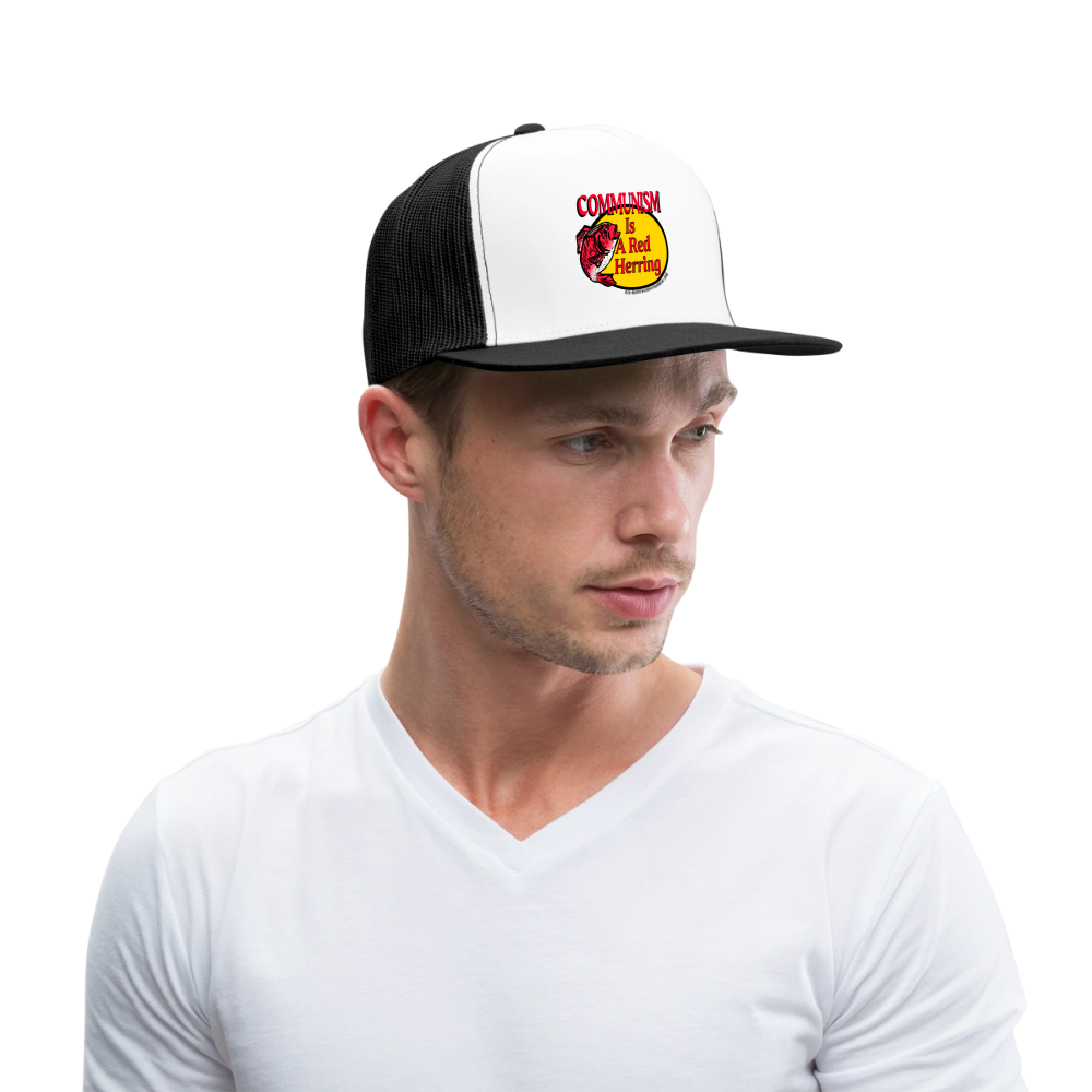CLUE BMT Trucker HAT - white/black
