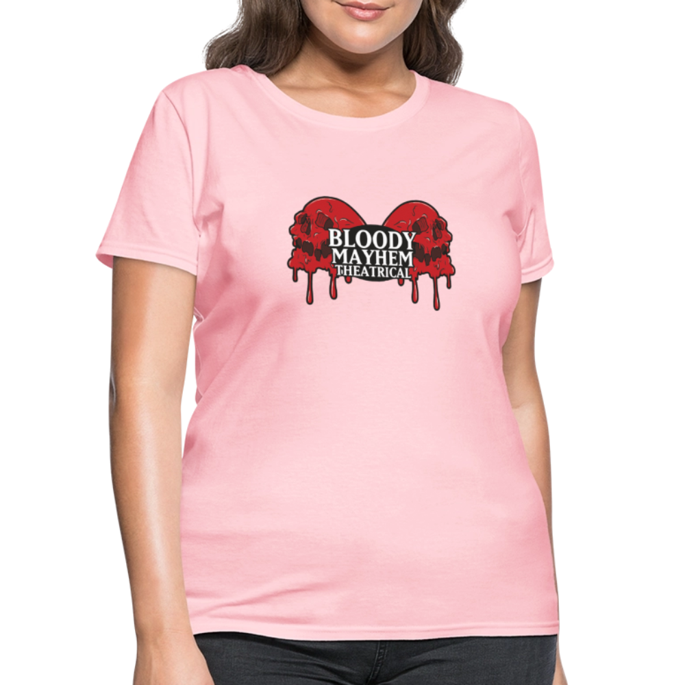Bloody Mayhem Theatrical Logo Femme T-Shirt - pink