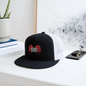 Bloody Mayhem Theatrical Logo Trucker Hat - black/white