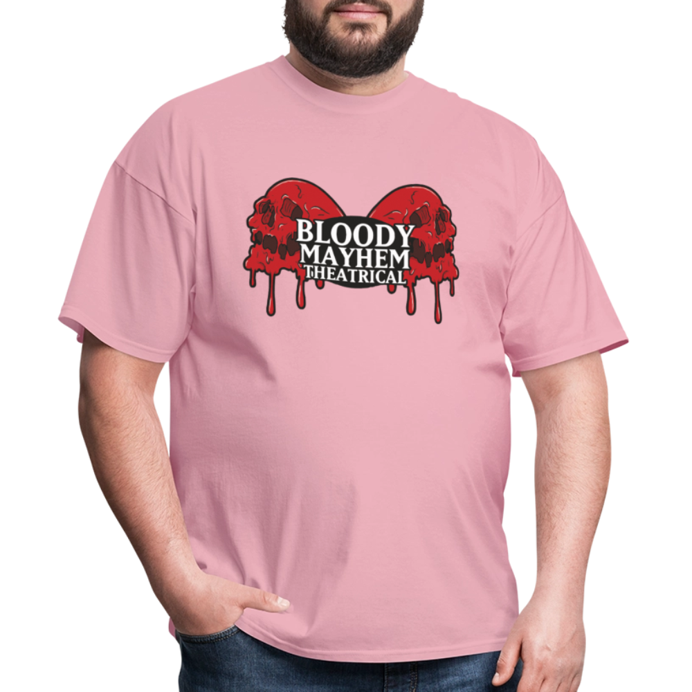 Bloody Mayhem Theatrical Logo Unisex T-Shirt - pink