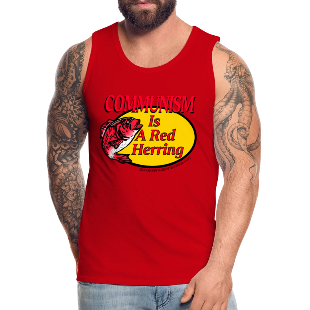 CLUE BMT Unisex Tank - red