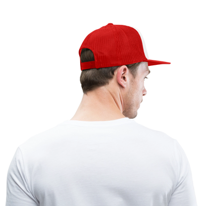 CLUE BMT Trucker HAT - white/red